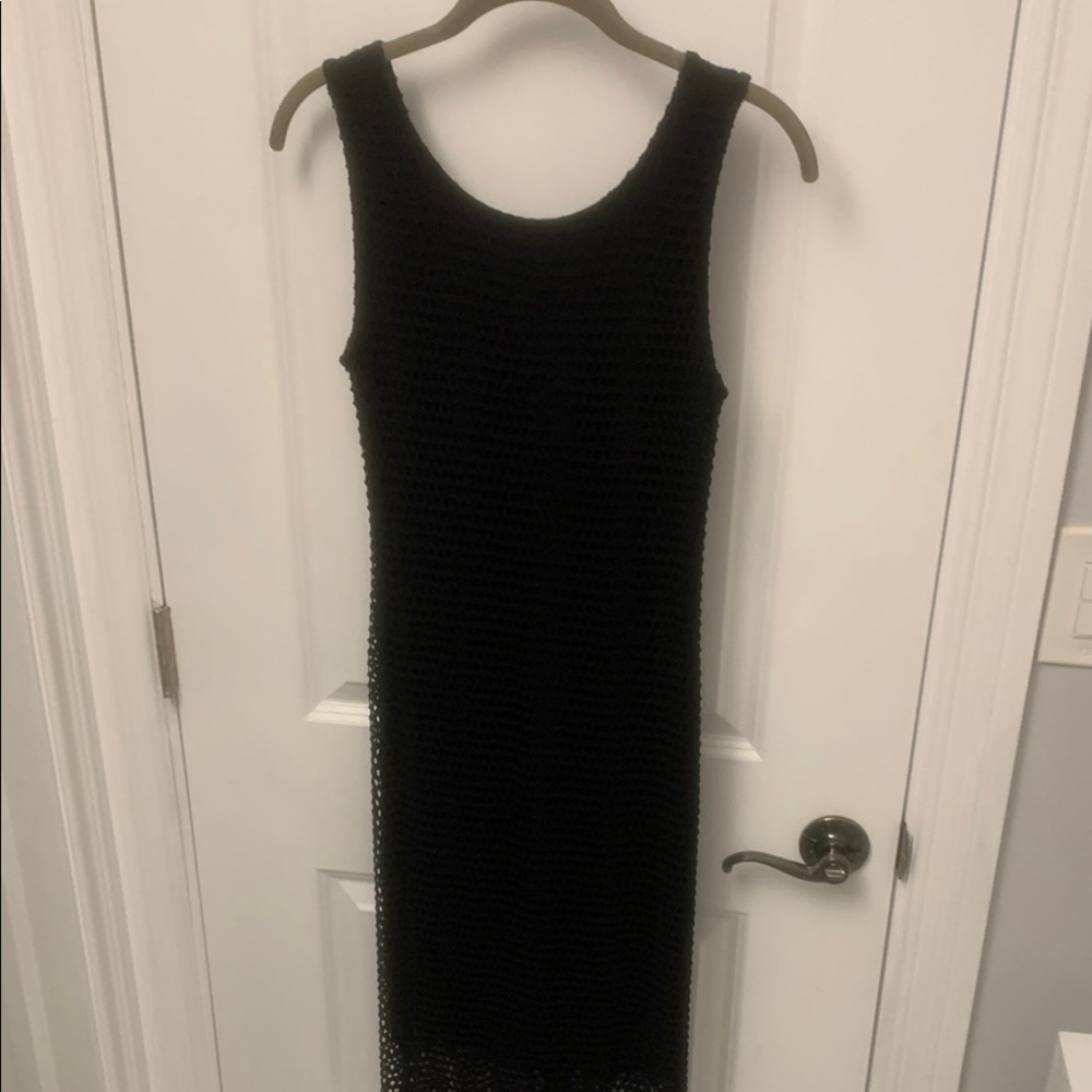 Elegant Black Sleeveless Dress
